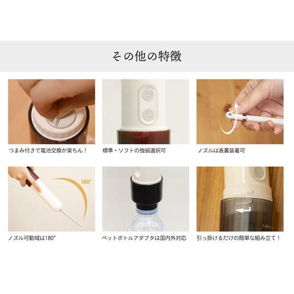 [お徳用２個セット] Viaes（ビアエス） 携帯用おしり洗浄器 ペットボトル接続用ジョイント付  電動 / 簡易  シャワートイレ ハンディ ポータブル ウォッシュ｜cocodake-store｜19