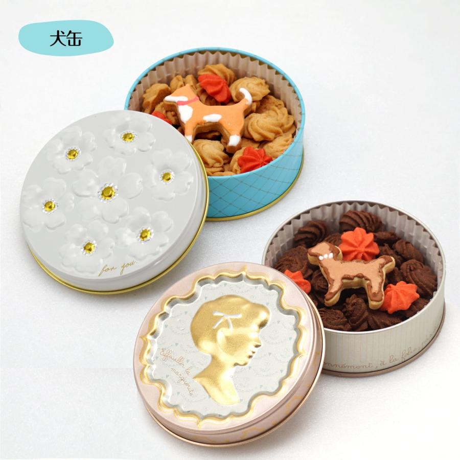 わらいみらい 猫 犬 クッキー クッキー缶 ギフト 缶 スイーツ