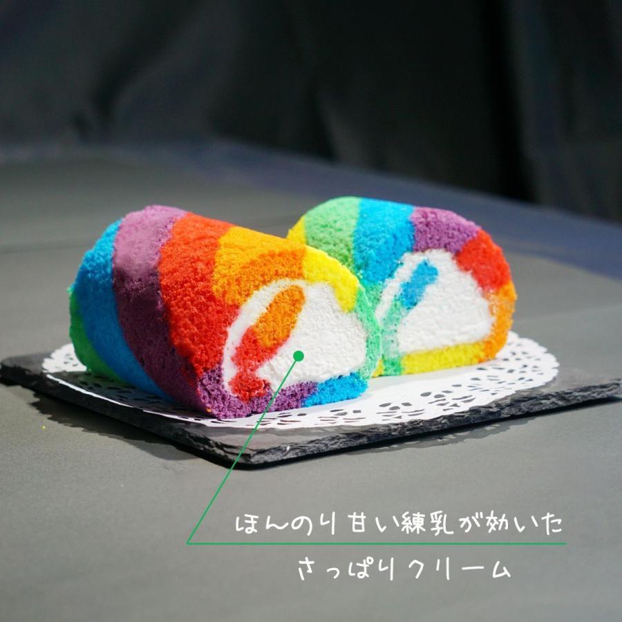 レインボーケーキ レインボー ロールケーキ お取り寄せスイーツ ハロウィン プレゼント 22 Rainbow わらいみらい 通販 Yahoo ショッピング