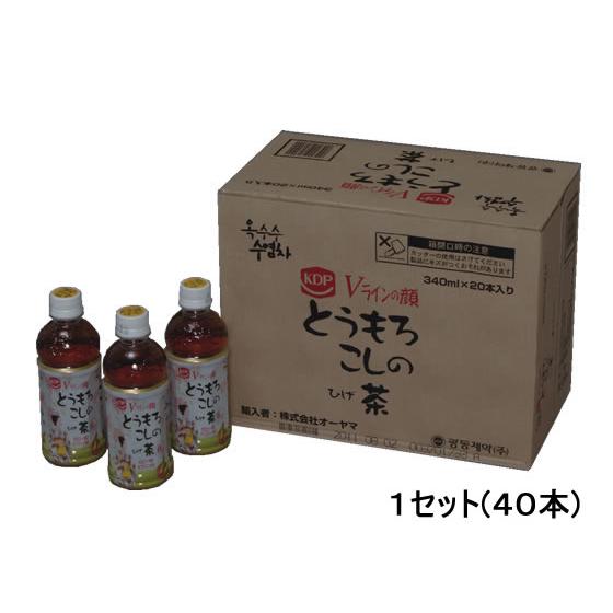 アイリスオーヤマ とうもろこしのひげ茶 340ml×40本 CT-340C ペットボトル 小容量 お茶 缶飲料 ボトル飲料｜cocodecow｜02