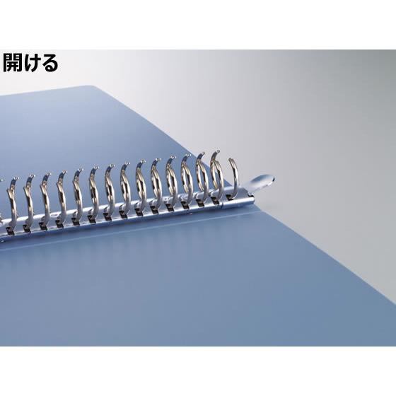 コクヨ リングファイル 30穴 背幅33mm A4タテ グレー 10冊 Ａ４ 多穴リングファイル 丸型 Ｄ型 リング式ファイルの画像
