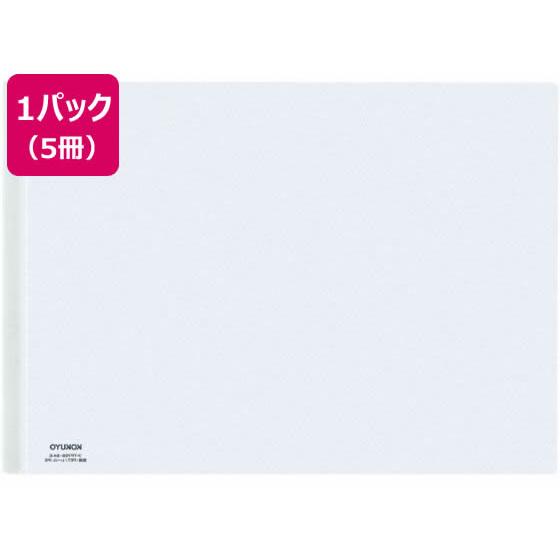 KOKUYO（コクヨ） レールクリヤーホルダー B4ヨコ 20枚収容 白 5冊 フ