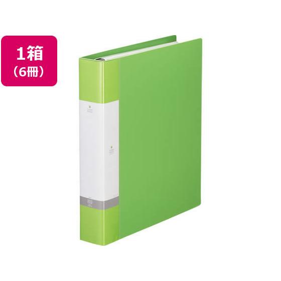 LIHIT LAB. - リヒトラブ お願いごと せつ然たる書き付け差替式A4 30穴 背幅50黄緑6冊 Ａ４ 差替式せつ然たる整理保存用具