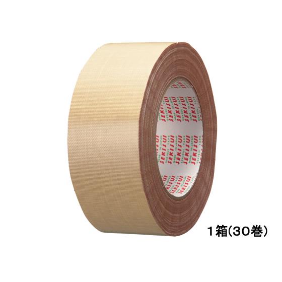 セキスイ 布テープ 50mm×25m 30巻 No.600 茶 黄土 布テープ ガムテープ