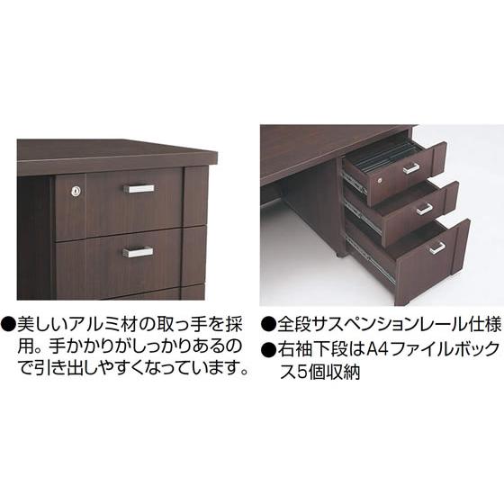 【メーカー直送】コクヨ マネージメントS350 片袖デスク W1400 MGS35D1485P1UNN【代引不可】【組立・設置・送料無料】コクヨ_4