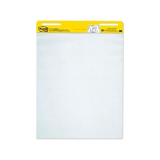 3M ポスト・イット イーゼルパッド 強粘着 762×634mm ホワイト 2冊
