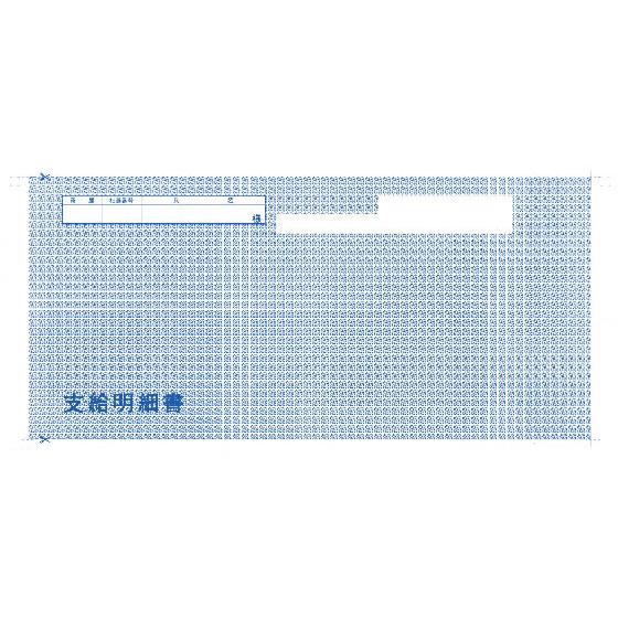 OBC 袋とじ支給明細書6002 300枚 6002 まとめ買い 業務用 箱売り 箱買い ケース買い 給与明細書 ＯＢＣ ＯＡ伝票 帳票_1
