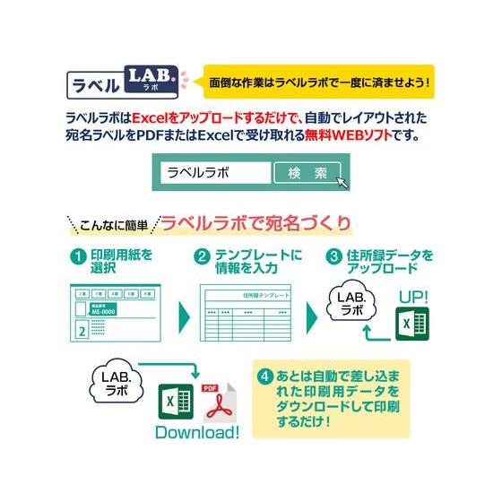 プラス レーザー用ラベルA4 21面 上下余白 500枚 LT-505S まとめ買い 業務用 箱売り 箱買い ケース買い レーザー用ラベルシール 粘着ラベル用紙_5
