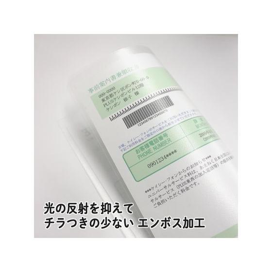 PLUS（プラス） 薄型軽量フィルムホルダー A4タテ クリア 100枚 FL