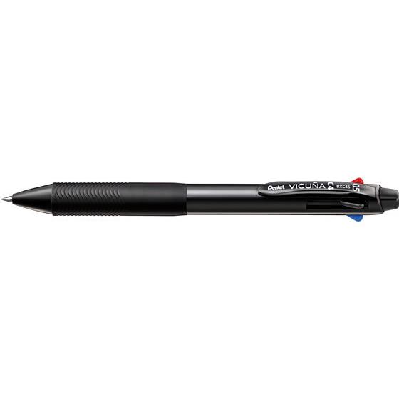 ぺんてる（Pentel） ビクーニャ 4色ボールペン 0.5mm ブラック軸