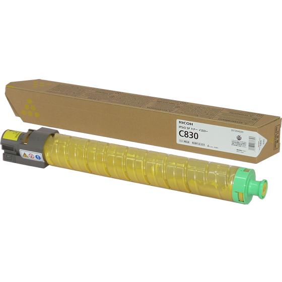 リコー イプシオ SPトナー イエロー C830 600519 キャノン ＣＡＮＯＮ カラー レーザープリンタ トナーカートリッジ インク リコー 600519 IPSiO SP トナー イエロー C830