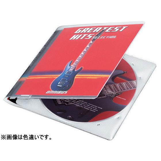 KOKUYO（コクヨ） CD／DVD用ソフトケース(MEDIA PASS)1枚収容 黒 100枚