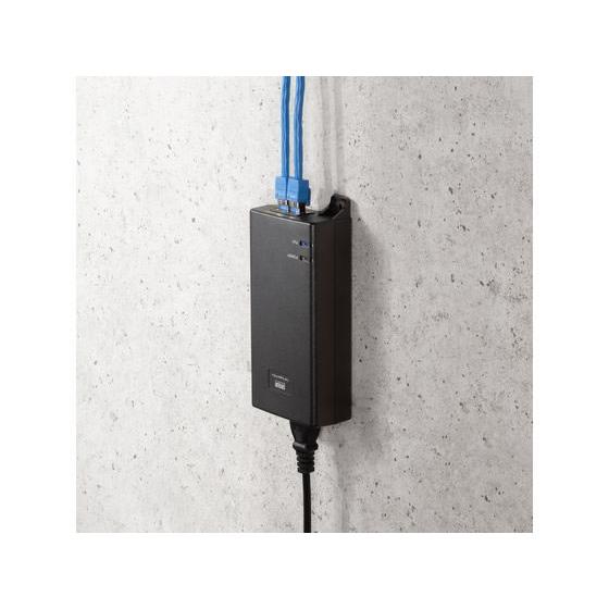 【お取り寄せ】サンワサプライ PoEインジェクターIEEE802.3bt75W対応 LAN-GIHINJ6 ネットワーク機器 パソコン 家電_2