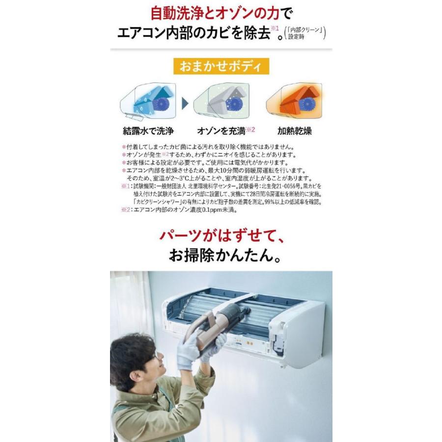 霧ヶ峰 【お取り寄せ】三菱 【配送のみ・工事なし】6畳向け 自動お掃除