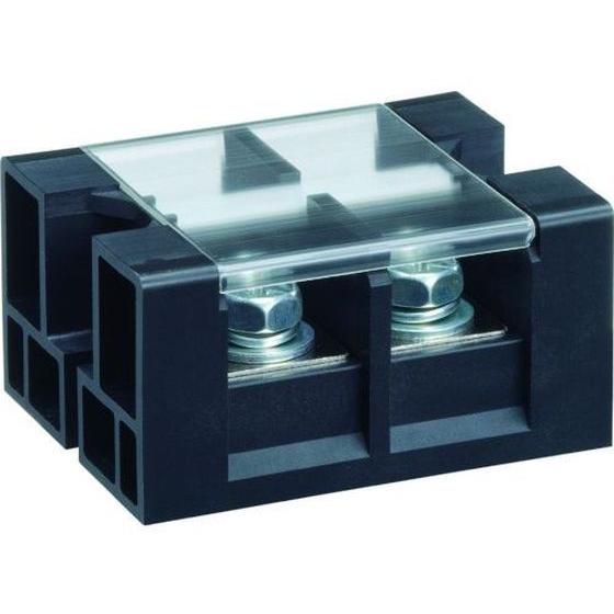 【お取り寄せ】TRUSCO 中継端子台 600V 156A 2P TOK-0100S-2P ＤＩＮレール 端子台 コネクタ 電子部品 電源 | 