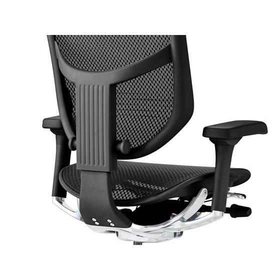 【メーカー直送】Ergohuman エルゴヒューマン エンジョイ2 ハイタイプ レッド 389594【代引不可】【お客様組立】肘付き 可動肘タイプ メッシュチェアの画像