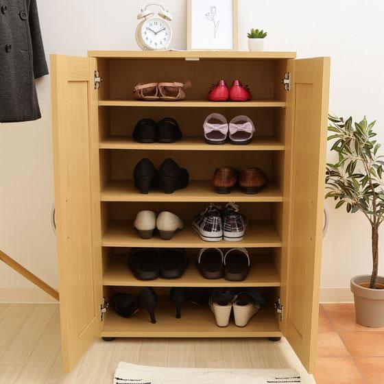 【新品・送料無料】シューズラック　ナチュラル　ＳＲ６０９０ＮＡ 不二貿易 【メーカー直送】不二貿易 シューズラック ナチュラル