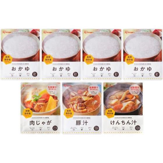 アイリスオーヤマ 防災食 7食セット 311037 | IRIS OHYAMA | 02