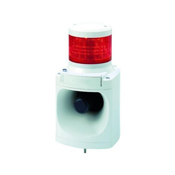 【お取り寄せ】パトライト LED積層信号灯付き電子音報知器 色:赤 LKEH-102FA-R 報知器 ＦＡセンサ 制御機器 電気 制御部品