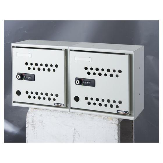 【お取り寄せ】TRUSCO 卓上預かりBOX 1段 TAB-1 スチールロッカー キャビネット オフィス家具の画像