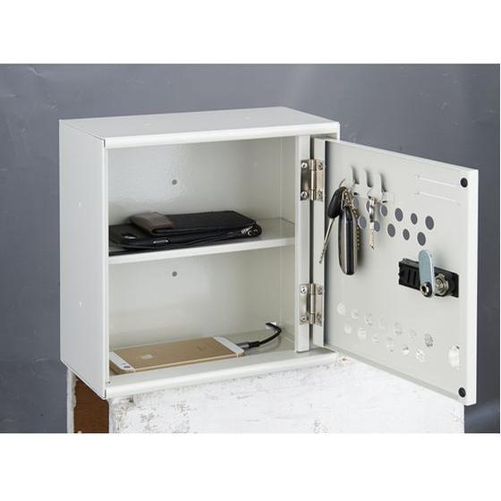 【お取り寄せ】TRUSCO 卓上預かりBOX 1段 TAB-1 スチールロッカー キャビネット オフィス家具の画像