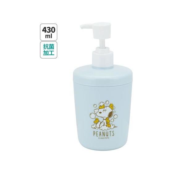 【お取り寄せ】スケーター ソープディスペンサー スヌーピー SD1 湯おけ トレイ 浴用イス 浴室 洗面所 日用雑貨 | スケーター