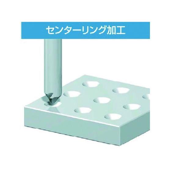 【お取り寄せ】富士元 センター面取りミルアルミ侍 φ6 AZ6-90-L75 面取り工具 バリ取り工具 切削工具 作業用品 工具_1