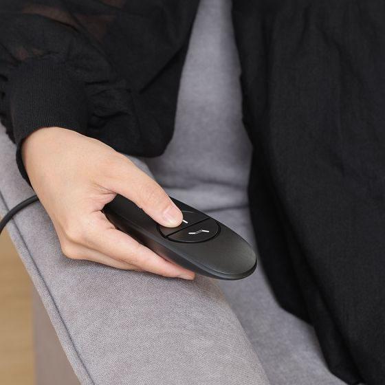 【メーカー直送】不二貿易 電動リクライナー SIMPLE 1P FB102 グレー【代引不可】【お客様組立】1人掛けソファ ソファ イス リビング家具 インテリア_5