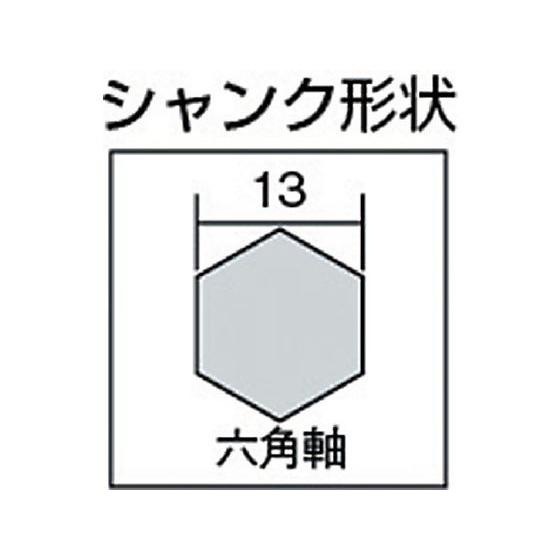 【お取り寄せ】ユニカ 六角軸 ロング 32.0×505mm HEXL32.0X505ユニカ 六角軸 ロング 32.0×505mm HEXL32.0X505 穴あけ工具 ドリル 切削工具 作業｜cocodecow｜02