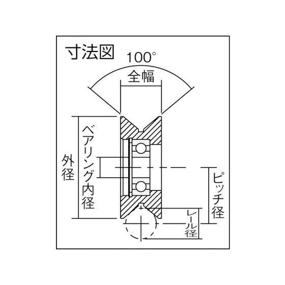 【お取り寄せ】イマオ/ガイドローラーY型 適用ローラーピンRLP0807用/GRL40J-Y スプロケット アイドラー メカニカル部品 伝導部品 機構部品 作業 工具｜cocodecow｜03