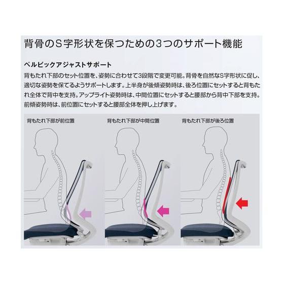 ★入手困難★【KOKUYO】【メーカー直送】コクヨ チェア デュオラ2 アルミ脚 メッシュ モンティコラブルー【代引不可】【組立・設置・送料無料】