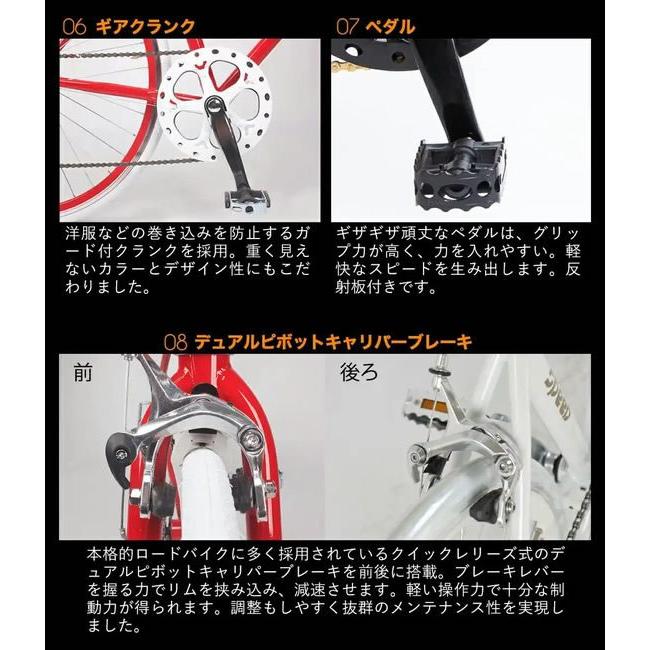 21Technology 【メーカー直送】21Technology クロスバイク CL266