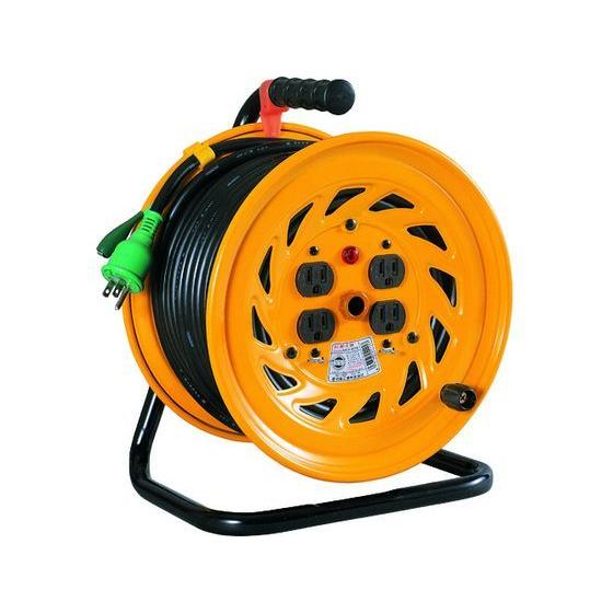 【お取り寄せ】日動 電工ドラム 標準型100Vドラム アース付 50m NF-E54 NF-E54 コードリール１００Ｖ コードリール 延長コード 工事用品 作業用品 工具