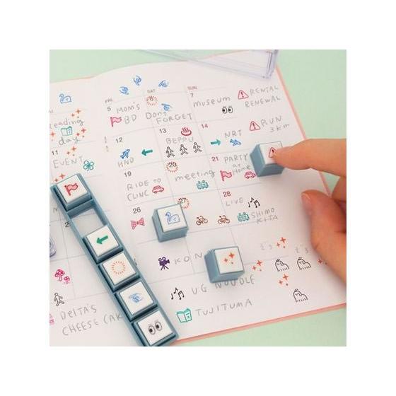 こどものかお ポチッとPick! パンダ 1802-004 スタンプタイプ デコレーションスタンプ スタンプ ネーム印 | KODOMO NO KAO | 03