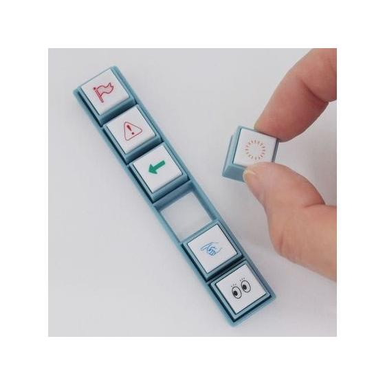 こどものかお ポチッとPick! パンダ 1802-004 スタンプタイプ デコレーションスタンプ スタンプ ネーム印 | KODOMO NO KAO | 05