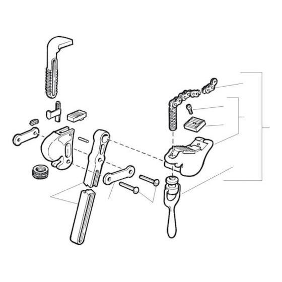 RIDGID　C-360-1-S　トラニオンジョー　F／S-4A　32155