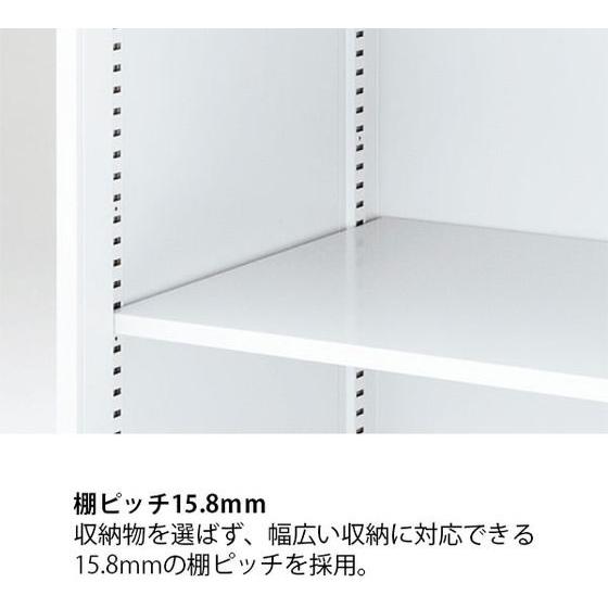 【メーカー直送】イトーキ シンラインキャビネット 下置き 両開き扉型 2段 H692【代引不可】【組立・設置・送料無料】両開き書庫 スチールキャビネット ロッカーの画像