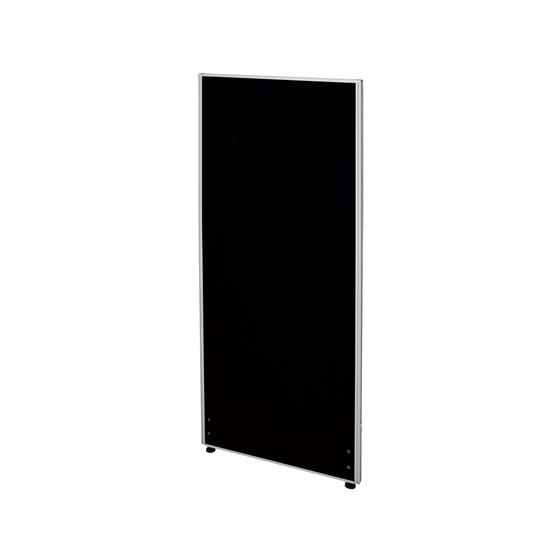 【メーカー直送】アストロクロスパーティション H1600×W600 ブラック pn0616-BK【代引不可】【お客様組立】パネル 連結パーテーション 間仕切り オフィス家具