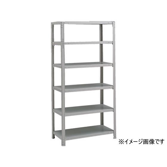イトーキ　中軽量棚　天地5段スチール棚　ボルト式　W885 H1800 D600 グレー色『中古良品』複数入荷！ イトーキ（ITOKI） 【メーカー直送】イトーキ 軽量ボルトレスラックRE
