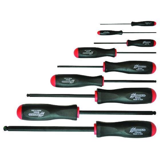 ボンダス/プロホールド[[R]](ネジつかみ機能付ドライバー) セット9本組(1.5-10mm)/PBSX9M ドライバー ビット 作業工具 作業