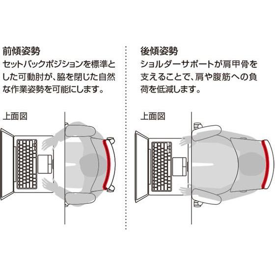チェア ミトラ2 L型肘 ランバー付 【Telework】 アッシュピンク ナイロンキャスター【代引不可】【組立・設置・送料無料】