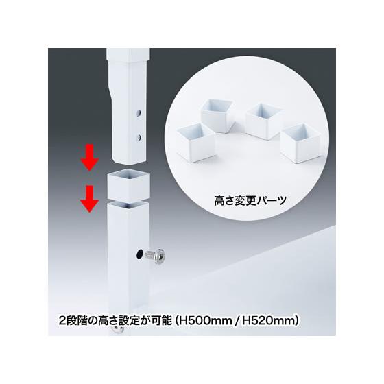 【メーカー直送】サンワサプライ プリンタスタンド(W600×D600×H500mm) LPST6060L【代引不可】【お客様組立
