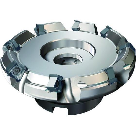 三菱/WSX445形 低抵抗両面インサート式汎用正面削り用 アーバタイプ正面フライス 右勝手/WSX445-160C16NR チップ 切削工具 作業