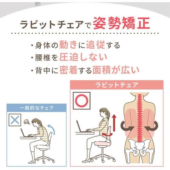【メーカー直送】Netforce ラビットチェア 肘付 グレー×グレー RBT-1MA-FW-GYGY【代引不可】【お客様組立】肘付き 可動肘タイプ 布張りチェア_2