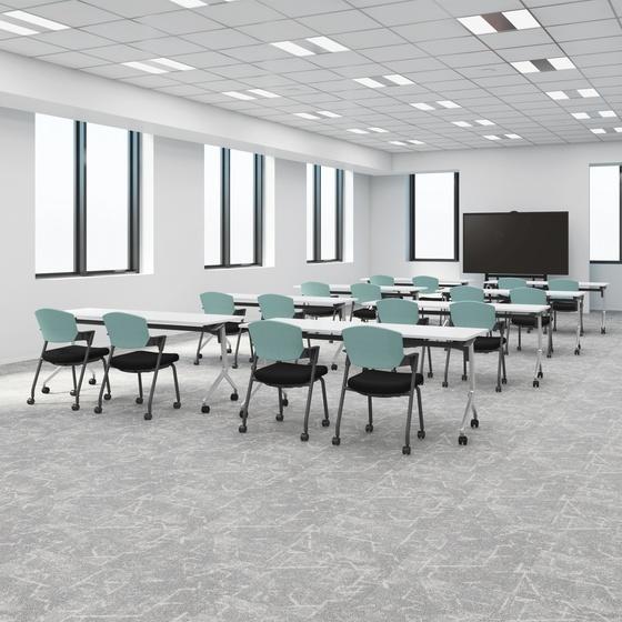 コクヨ 会議イス プロッティ 固定脚タイプ 背座 K17B02CZ1S392