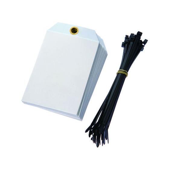 PANDUIT - 【お取り寄せ】パンドウイット 屋内用セーフティダグホルダー (25枚入) PST-5 付け紙磁気テープ 判こ 付け紙 宅配 荷造り