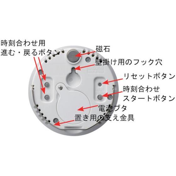 シチズン 高精度 温湿度計 白 φ65*13 8RD208-A03シチズン 高精度 温湿度計 白 φ65*13 8RD208-A03 温湿度計 温度 計測 研究用｜cocodecow｜02