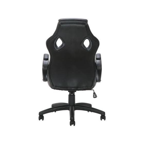 新品・送料無料】レーシングチェアー サーキット BK