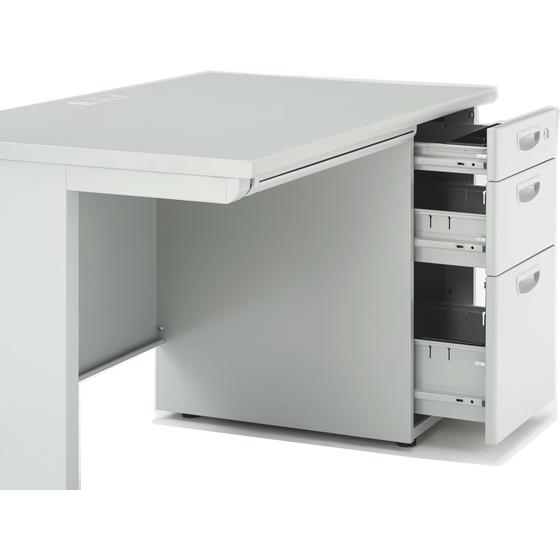 メーカー直送】ライオン オフィスデスク 片袖机 W1000×D700×H700