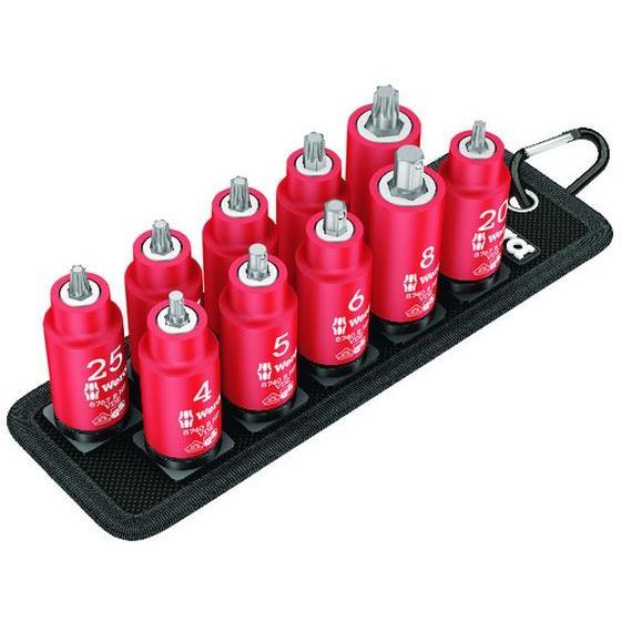 【お取り寄せ】Wera Belt B ホールディングファンション VDE絶縁ビットソケットベルトセット 1 004930 自動車用ヒューズ 絶縁工具 空調 電設資材 作業用品 工具
